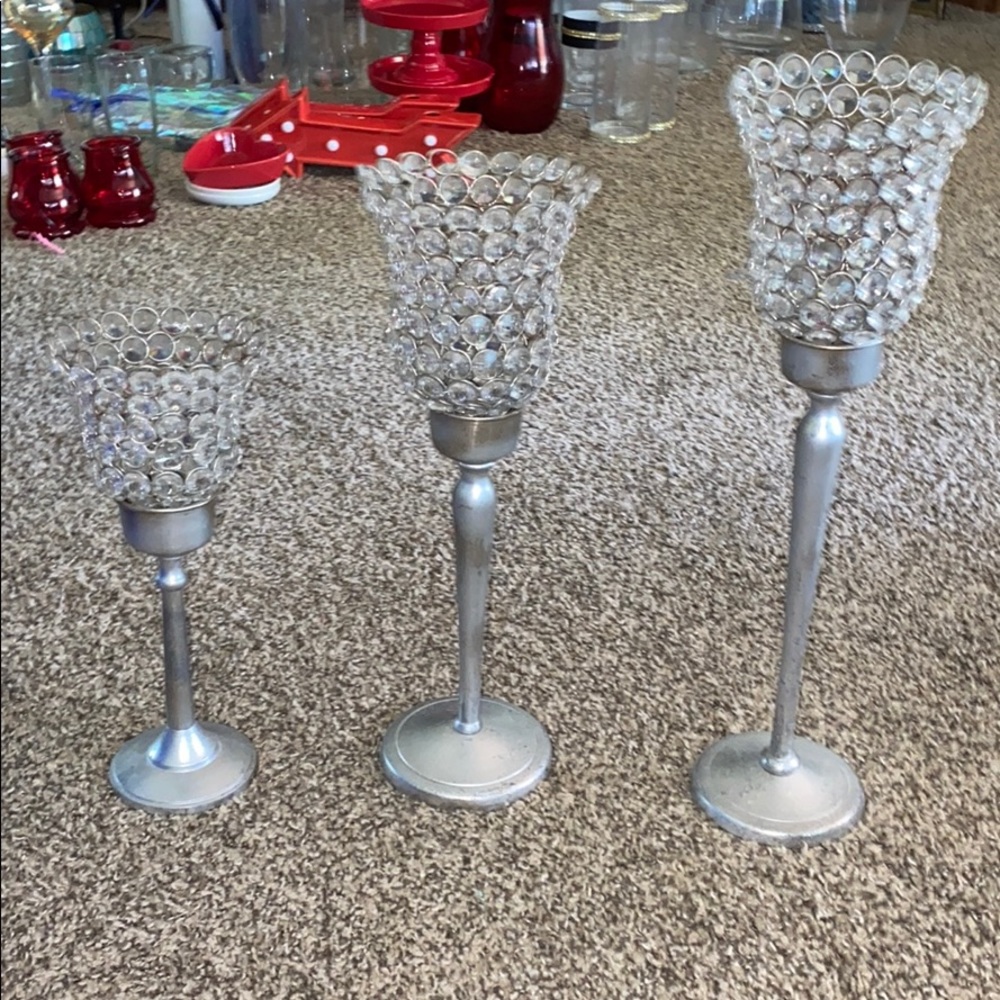 Rhinestone center pieces